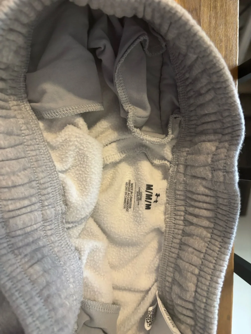 Under Armour Men’s Sweatpants Duo - Gray & Black with Ghost Graphics - Picture 2 of 5